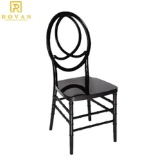 Akryl Clear Resin Phoenix Bröllopsstol